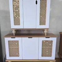 کونسولی، اینه کنسول، ست کامل اینه کنسول میز تی وی|بوفه، ویترین، کنسول|قرچک, زیبا شهر|دیوار