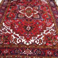فرش۶متری تاجری هریس کناره های ۳متری