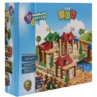 بازی ساختنی تک توی مدل کلبه جنگلی