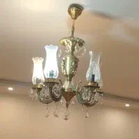 سه عدد لوستر برنج