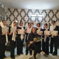 آموزش+خدمات کراتینه ناخن میکاپ شنیون