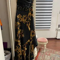 لباس مجلسی ابریشمی ترک