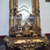 آینه وشمعدان قدی بزرگ|آینه|زنجان, |دیوار