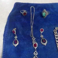 زنجیر نیم ست نقره