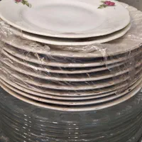 سرویس چینی گل سرخی یاماتسو ژاپن اصل|ظروف سرو و پذیرایی|تهران, دولاب|دیوار
