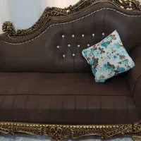 مبل سلطنتی قهوهای با کیفیت نشیمن راحت|مبلمان خانگی و میز عسلی|فسا, |دیوار