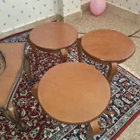 گل میز در دو مدل|مبلمان خانگی و میز عسلی|امیدیه, |دیوار