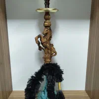 قلیان چوب گردو و چوب سرخدار|کلکسیون و سرگرمی|مینودشت, |دیوار