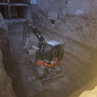 اجاره مینی بیل جهت خاکبرداری و تخریب|خدمات پیشه و مهارت|رباطکریم, رباطکریم|دیوار