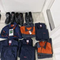 کفش کار و لباس کار تعدادی