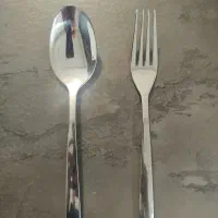 قاشق و چنگال ناب استیل