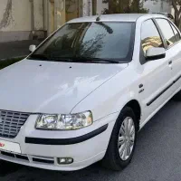 سمند سفید دوگانه کارخانه. مدل 95