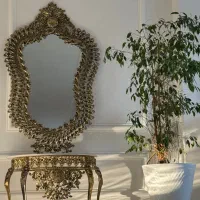 آینه کنسول فلزی