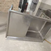 منقل گازی همراه کانال سینک ظرشوی یخچال ایستاده|کافی‌شاپ و رستوران|مشهد, کوشش|دیوار