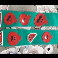 کراوات شب یلدا چوب دستی|صنایع دستی و سایر لوازم تزئینی|خرمشهر, |دیوار