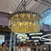 لوستر مربع کلیپس|لوستر و چراغ آویز|گرگان, |دیوار