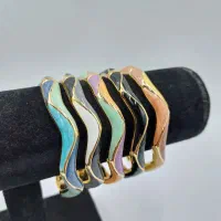 دستبند النگویی میناکاری بنگل وارداتی(خارجی)|بدلیجات|تهران, بازار|دیوار