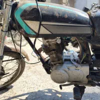 موتور مزایده فقط ده و پونصد کاکی|موتورسیکلت|کاکی, |دیوار