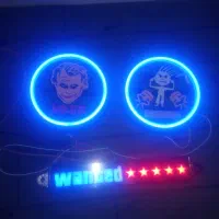 قاب میدرنج و تزئینات پشت شیشه عقب