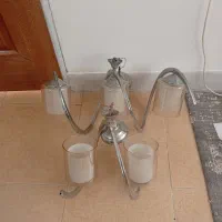 لوستر آویز حباب دار سه شاخه و دو شاخه