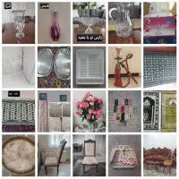 ظروف تزیینی آنتیک و لوازم ضروری منزل مبل صندلی