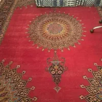 فرش دستبافت تبریز کار استاد زرخواه انتیک قدیمی