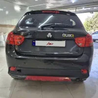 کوئیک آر مشکی قرمز|خودرو سواری و وانت|خمین, |دیوار