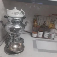سماور گازی بدون کوره|سماور، چای‌ساز، قهوه‌ساز|تهران, بلورسازی|دیوار