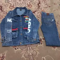 کت‌وشلوارجین‌‌پسرانه‌درحدنو