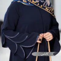 مانتو عبایی مشکی و رنگی زنانه  (کدuito)