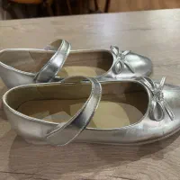 کفش مهمانی دخترانه نقره ای|کفش و لباس بچه|تهران, سوهانک|دیوار