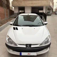 پژو ۲۰۶ sd سفید|خودرو سواری و وانت|مشهد, الهیه|دیوار