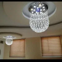لوستر الماس.کریستالی کره ۵۱۷۹.AC light|لوستر و چراغ آویز|تهران, سنگلج (شاپور)|دیوار