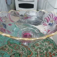 میوه خوری وشکلات خوری کریستال اصل