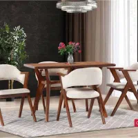 میز نهار خوری زیر قیمت کل ایران با چوب راش|میز و صندلی غذاخوری|شیراز, شهرک گلها|دیوار