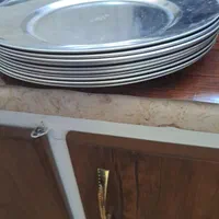 بشقاب غذاخوری استیل و ملامین