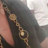 طلا گردنبند رو لباسی