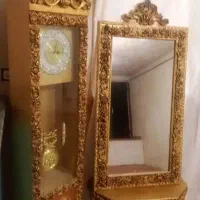 ایینه کنسول و ساعت