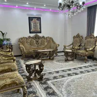 مبل سلطنتی ۱۱ نفره با میز نهار خوری ۶ نفره|مبلمان خانگی و میز عسلی|پردیس, فاز ۸|دیوار