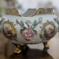 شکلات خوری گل برجسته طرح لیلی و مجنون