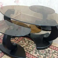 میز جلو مبلی به همراه دو عدد میز عسلی