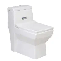 توالت فرنگی سایز بزرگ با خروجی 4 ضد لک بغل صاف|لوازم سرویس بهداشتی|تبریز, |دیوار