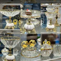 سرویس پذیرایی کریستال لب طلا|ظروف سرو و پذیرایی|قم, هنرستان|دیوار