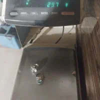 انگشتر نقره . موزانایت . سیترین . یاقوت . اصل|جواهرات|مشهد, نظام دوست|دیوار