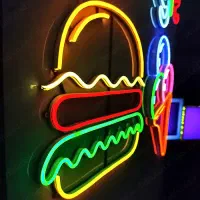 ساخت تابلو های نئون و ال ای دی