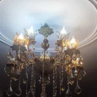 لوستر ده شاخه تمام برنز نونو‌