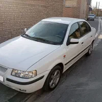 سمند سفید LX دوگانه سوز مدل 87