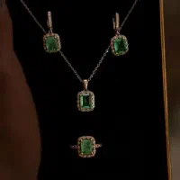 نیم ست نقره نو