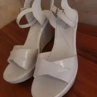 صندل دخترانه سفید نو سایز 40