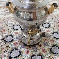 سماور تمام استیل گازی  ۶ لیتری در حد نو